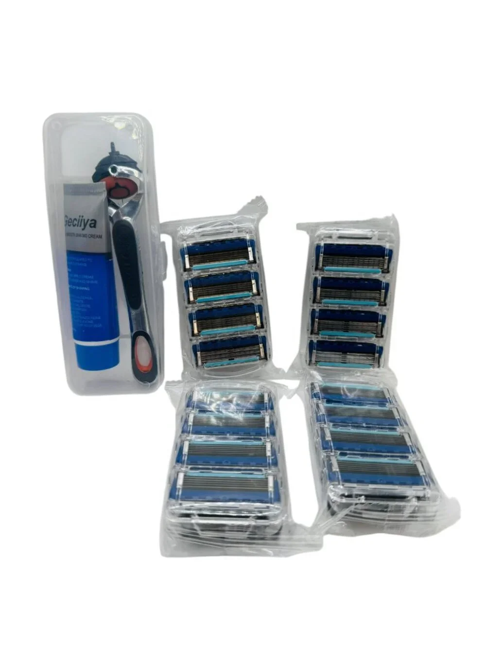Mens Razor Kit With 48 Replacement Blades